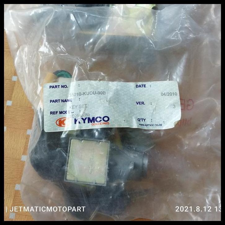 GRATIS ONGKIR KUNCI KONTAK SET ORIGINAL KYMCO JETMATIC TREND 