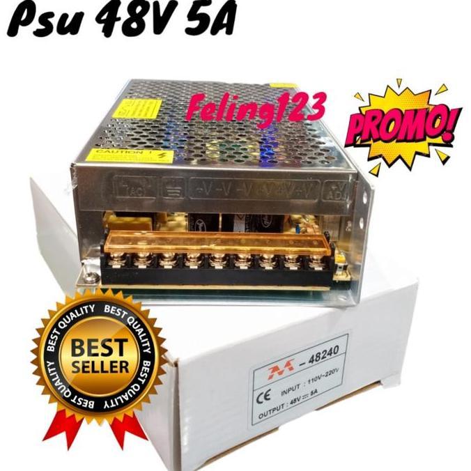 NEW Adaptor Power Supply 48V 5A Switching