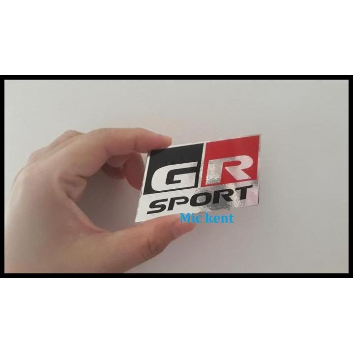DISKON EMBLEM STIKER GR SPORT RUSH RAIZE AGYA FORTUNER 2021