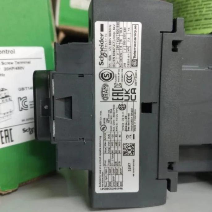 kontaktor Schneider LC1d32 contaktor Schneider LC1D32 LC1D32M7 220V