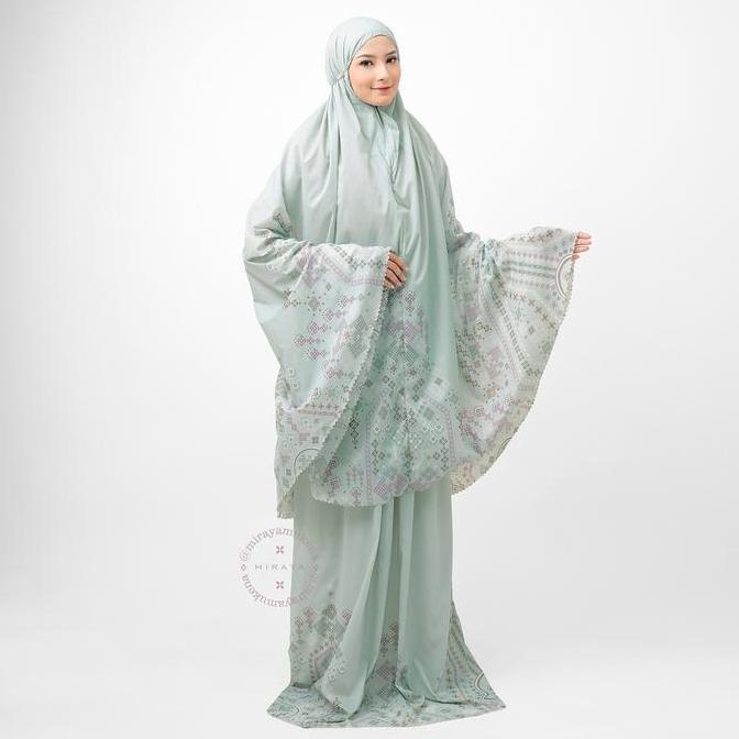 Mukena Compact Miraya Myriad Mint