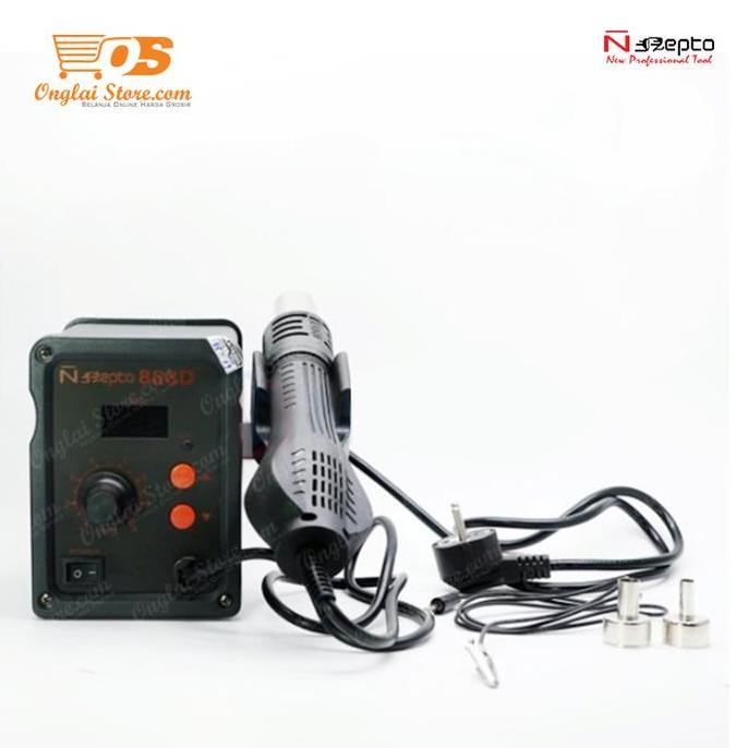 Lansungkirim- Blower / Solder Uap Nepto 868D / Blower Nepto 868D 868D /S Md Hot Air