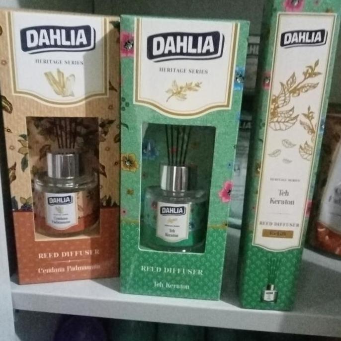 Dahlia reed diffuser teh keraton
