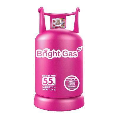 (Terbaru) Tabung Gas Bright 5.5Kg + Isi (Instant Only) Bestseller