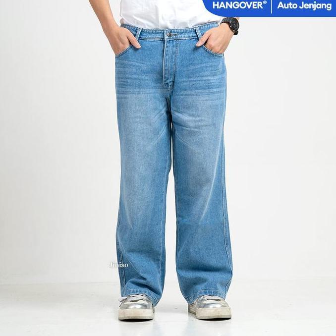 JINISO HANGOVER - 852 Highwaist Loose Jeans Pria