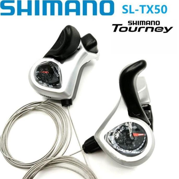 Shimano TOURNEY TX50 Thumb shifter Plus 3*6/7 Speed MTB Mountain Bike HARGA KHUSUS