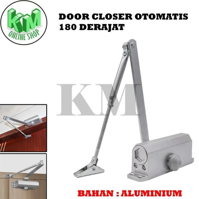 Door Closer  Penutup Pintu Otomatis 180 Derajat Otomatis Door Closer