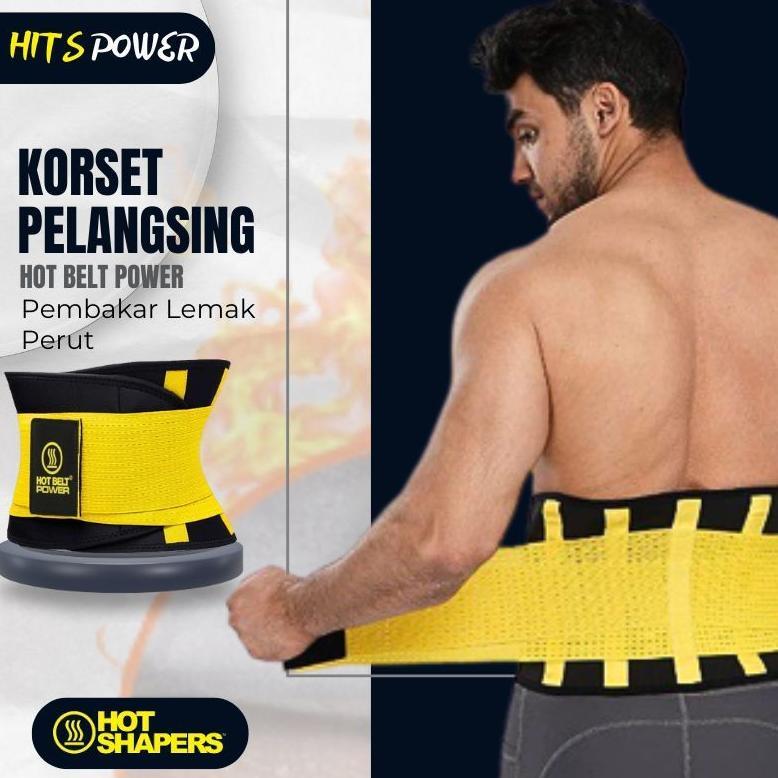 KORSET OLAHRAGA PRIA WANITA STAGEN PELANGSING PENGECIL PERUT BUNCIT PEMBAKAR LEMAK KORSET LAKI LAKI 