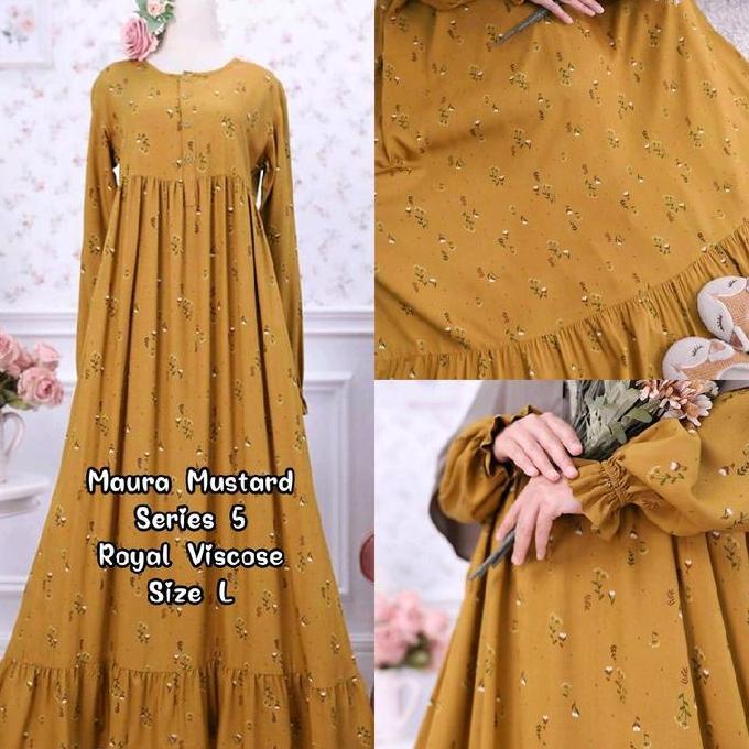 Ditsy Nightgown Homedress Premium Gamis Wanita Dewasa Remaja Syari Cantik