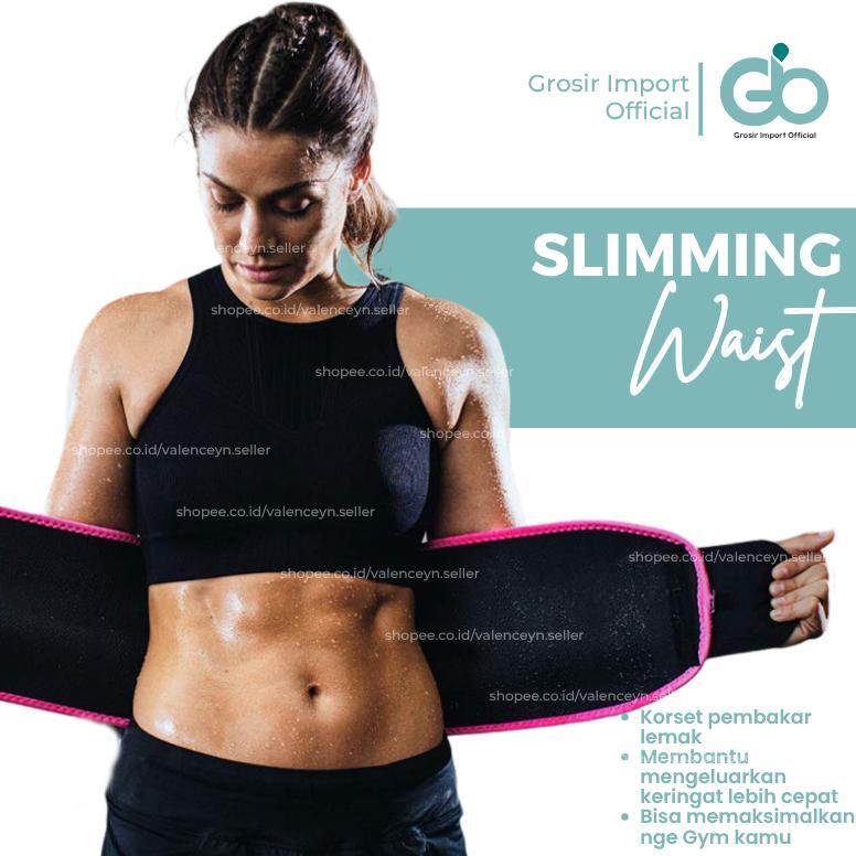 TERLARIS 2026 Korset Perut Olahraga Volly Gym Fitness Pelangsing Pengecil Perut Buncit Pria Wanita S