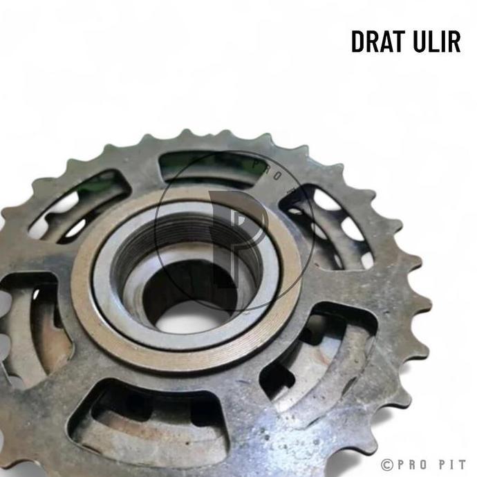 Sprocket Freewheel Gir Belakang 7 Speed Sepeda Pacific [terbaik]