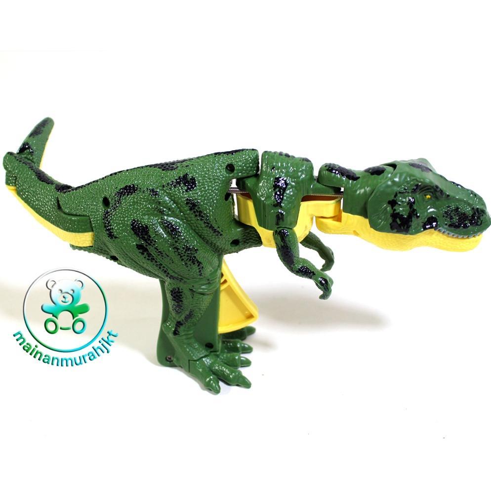DISKON MAINAN ANAK DINOSAURUS T-REX AR267 TEKAN KEPALA NENGOK MAINA VIRAL DINO