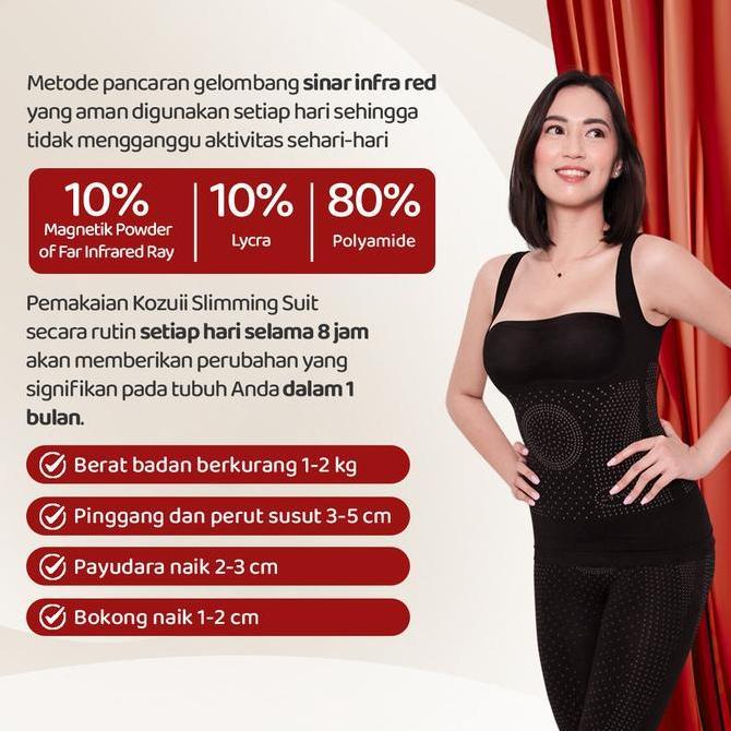 Grosir Kozuii Slimsuit-Full-Bodysuit Wanita Kozuii Suit Shapewear-All Size
