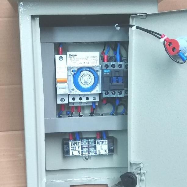 Panel Otomatis Lampu/Panel Timer Theben/Panel Penerangan/Panel Pju Set