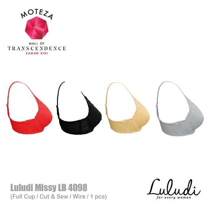 Murah Luludi Missy Bra - Lb 4098 - Full Cup - Mold Full Coverage Busa Bh Wanita Tipis