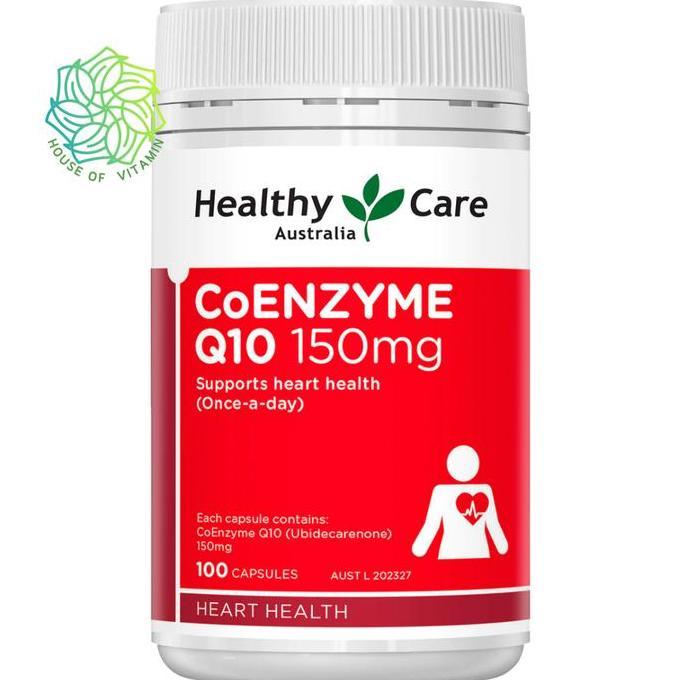 Lansungkirim- Healthy Care Coenzyme Q10 Coq10 150Mg 100 Capsules Co 150 Mg Kapsul