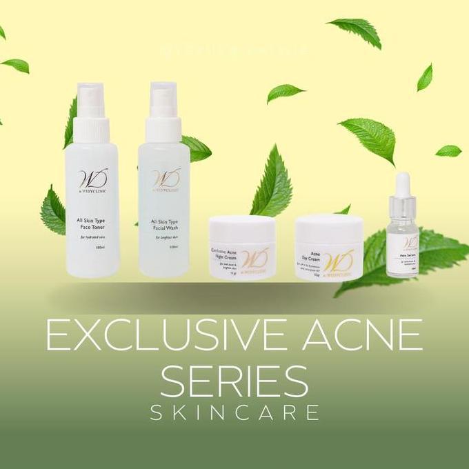 Bytxc- Dr Widy Clinic Acne Skincare Paketan Jerawat Beruntusan Untuk Semua Jenis Kulit