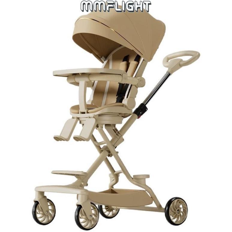 [MURCE] Mmflight Stroller Anak Stroller Bayi Lipat Travelling Kereta Dorong Bayi 2 Arah 0-5 Tahun