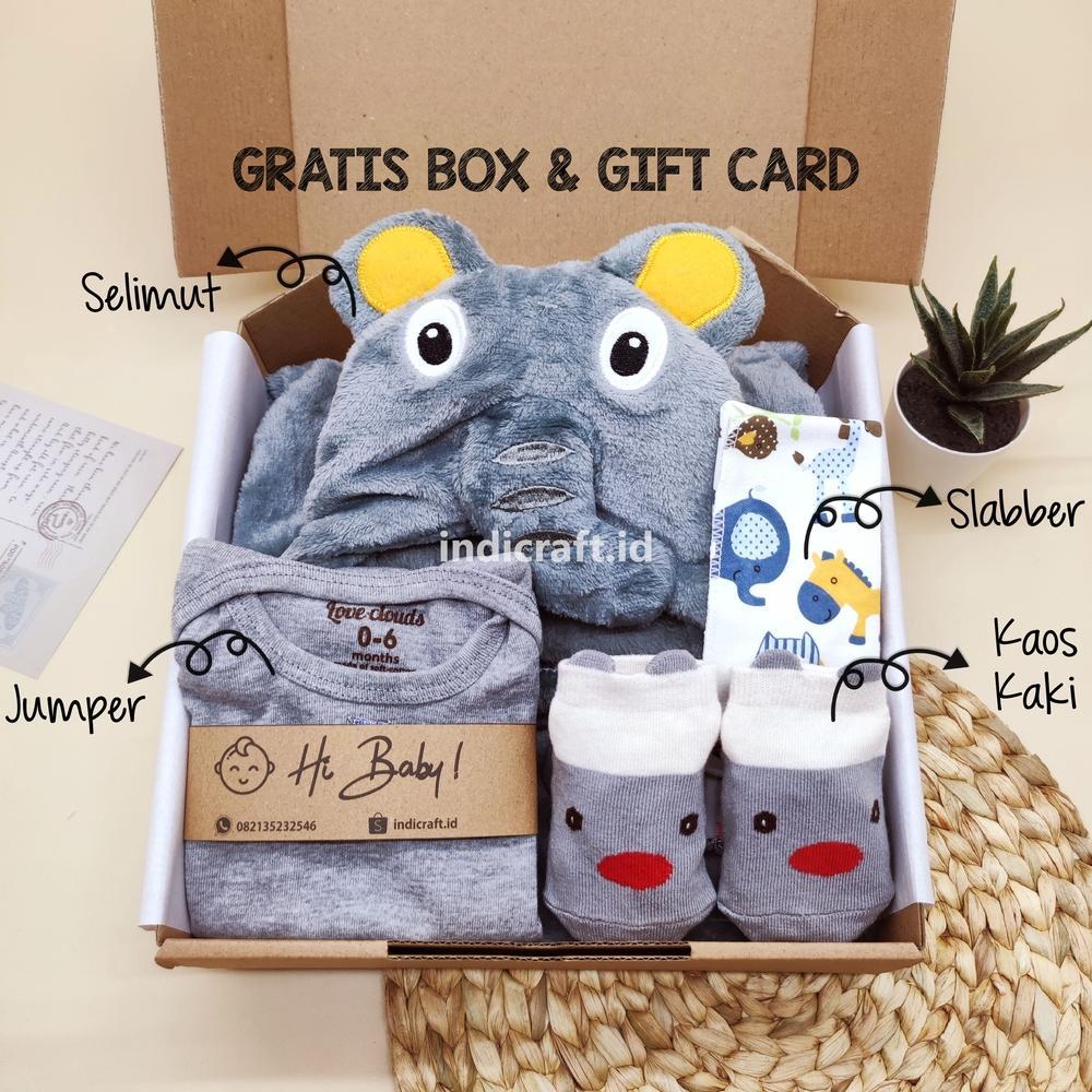[MURCE] Hampers Bayi Laki-Laki New Born / Hampers Selimut Bayi Cowok Newborn / Kado Lahiran Bayi Lak