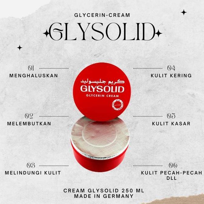 Bytxc- Cream Glysolid 125Ml Glycerin Original Saudi