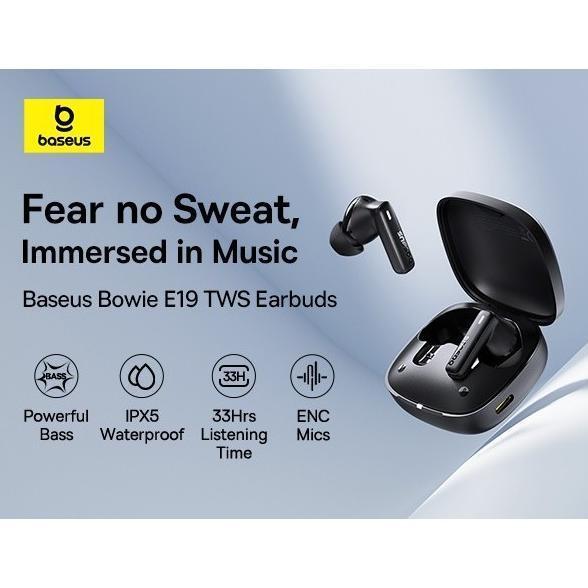 HOT DEALS Baseus Bowie E19 E20 E20s TWS ENC True Wireless Earbuds
