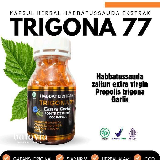 Lansungkirim- Habbatussauda Trigona 77 Habbasyi Ekstra Garlic