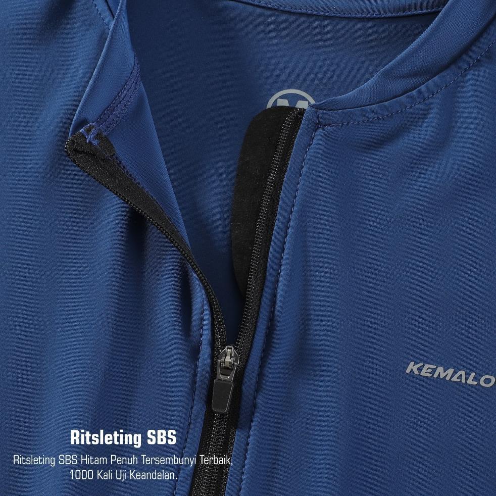 BEST SALE KEMALOCE JERSEY SEPEDA PRIA GOWES ROADBIKE LENGAN PENDEK BERNAPAS JERSEY HITAM&BIRU&PUTIH&