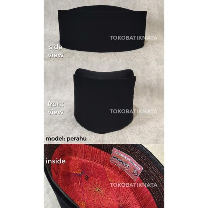 Bagusbanget- Peci Bukittinggi Songkok Nasional Cap Bintang Mas, Z Sjarbaini