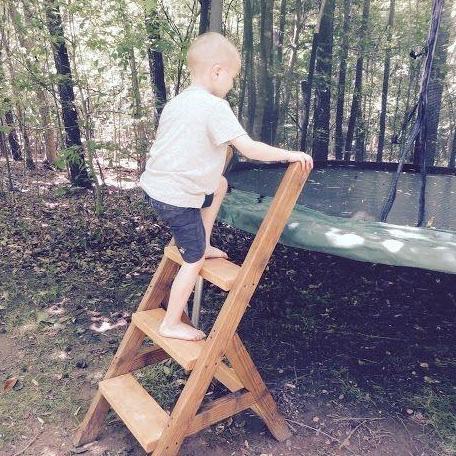 tangga kayu/tangga anak
