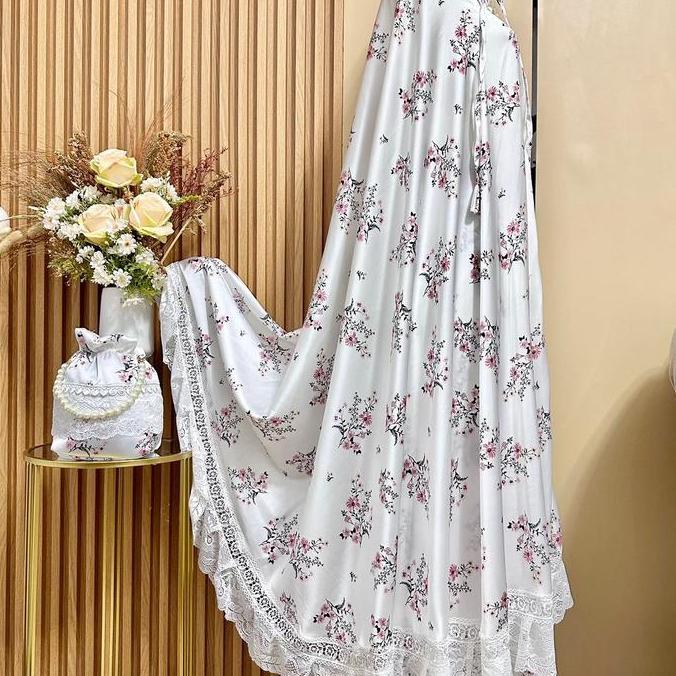 Arrinda~ MUKENA ARMANY SILK MOTIF MACAM-Macam