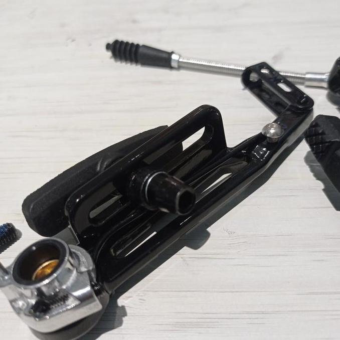 V brake Litepro Alloy Long Arm Hitam Import