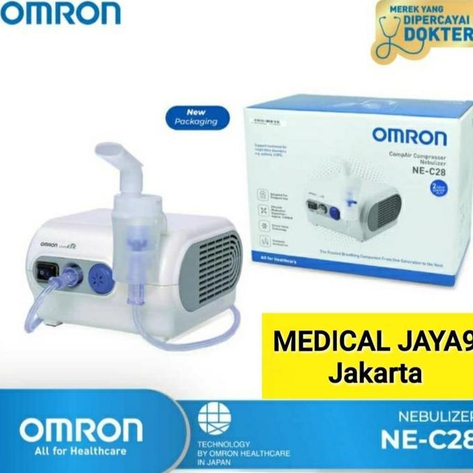 OMRON NE-C28 ORI Nebulizer Alat Uap Solution Untuk Asma Batuk pilek