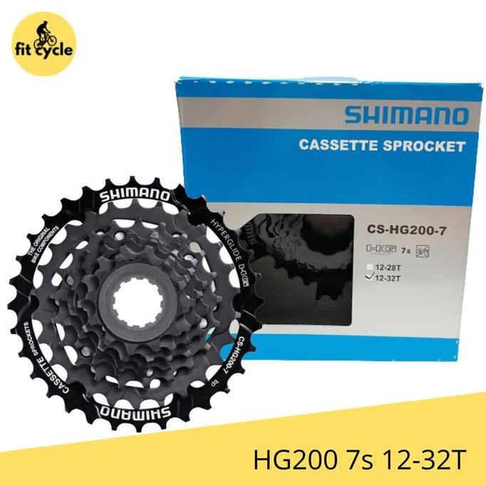 Sprocket Shimano CS-HG200-7 cassette 7speed 12-32T