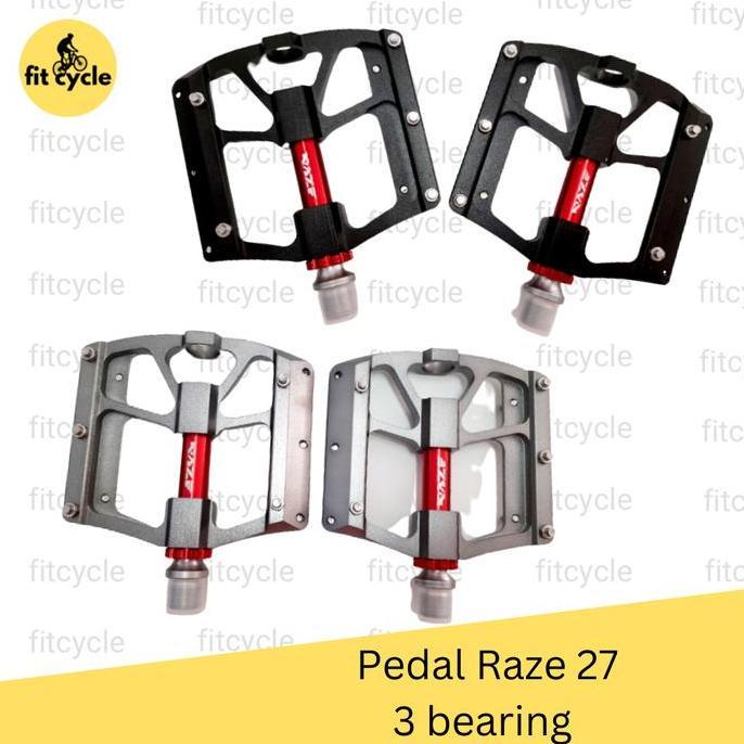 Pedal Raze 27 pedal sepeda raze 3 bearing