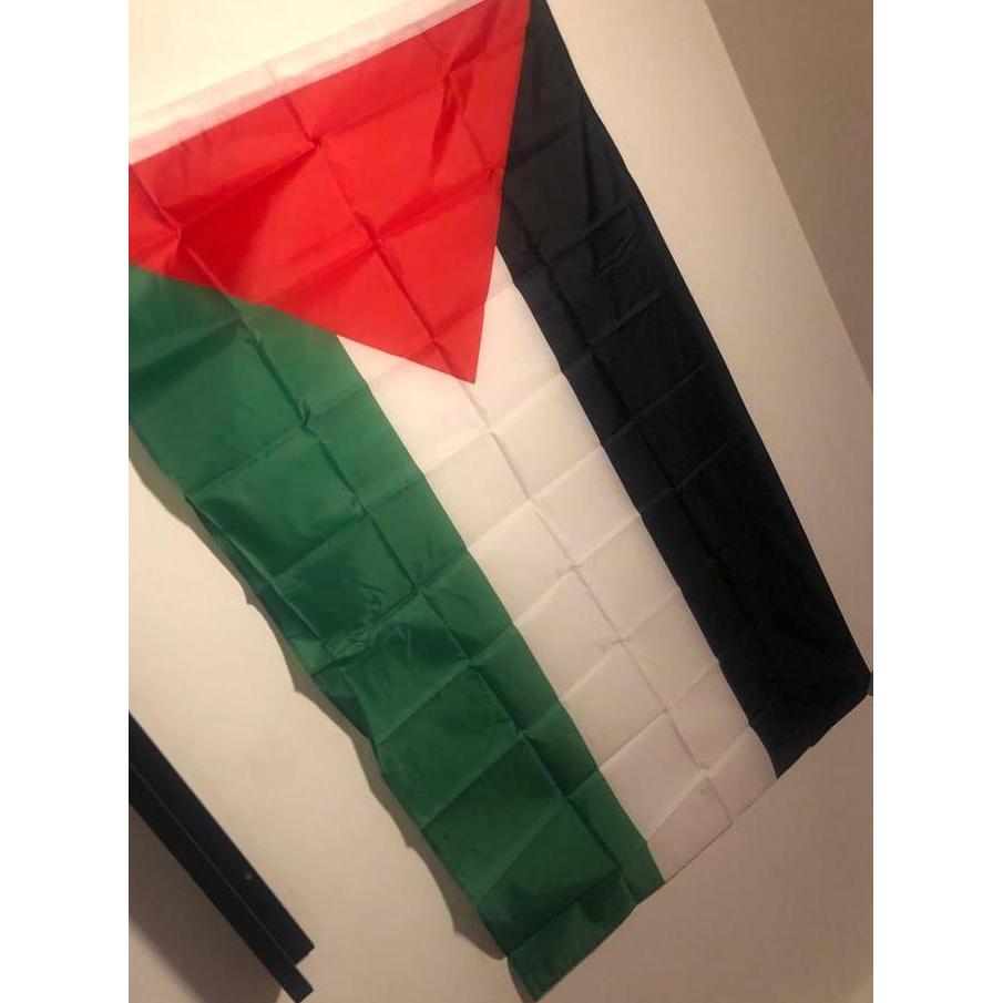 Bendera Palestina Palestine Flag Besar 90x150 cm Polyster