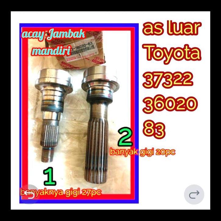 TERLARIS GIGI AS RODA DEPAN TOYOTA 