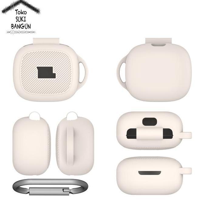 Case untuk JBL Live Pro 2 Rubber TOUGH Silicone Casing Cover Pouch Protector