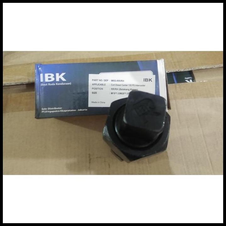 GRATIS ONGKIR BAUT RODA HUB BOLT TRUK CANTER PS110 PS125 BELAKANG KANAN IBK