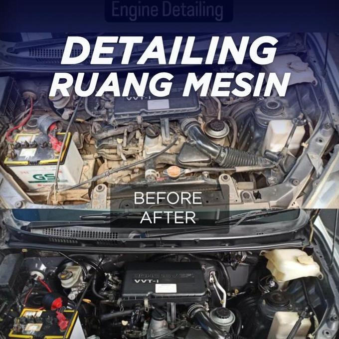 TERBARU - PDV Paket Engine Detailing (Pembersihan Ruang Mesin) [All Size Car]