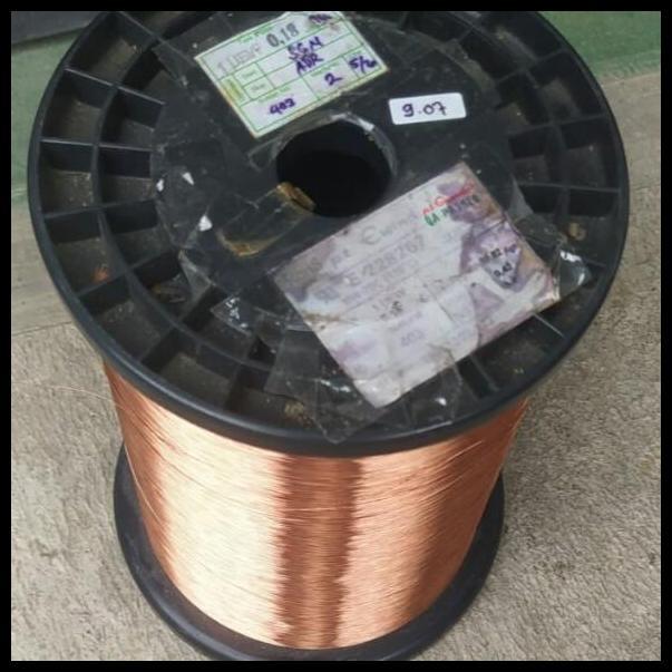 GRATIS ONGKIR KAWAT EMAIL TEMBAGA 0.18 MM 0,18MM UEW PER KG 