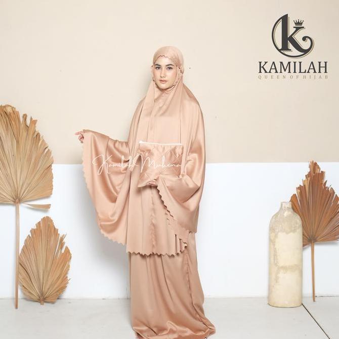Mukena Dewasa Daily Maryam Lasercut Mewah Jumboling cantik  travel