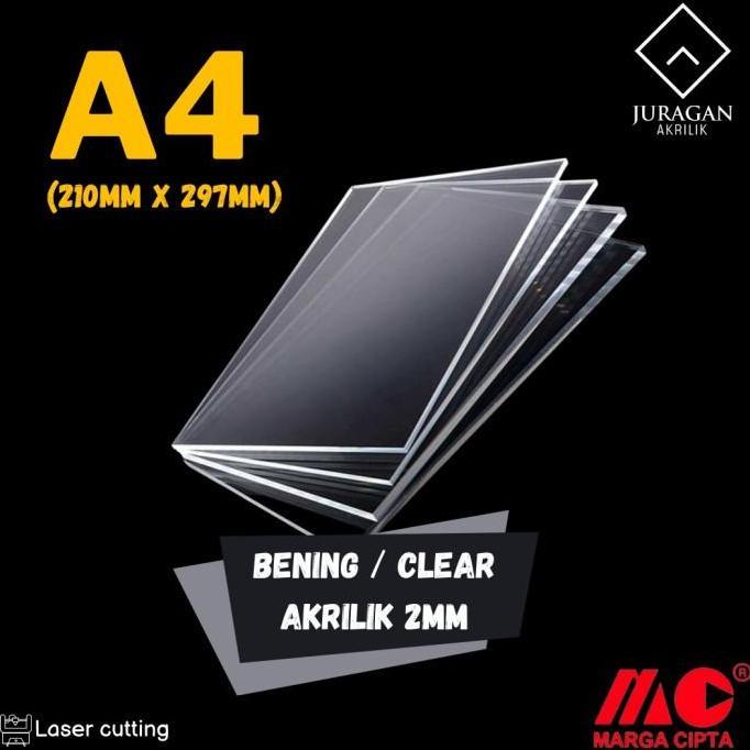 Allthebest Akrilik Bening A4 2mm Marga Cipta