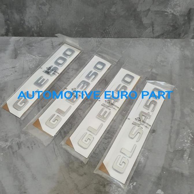 EMBLEM TULISAN GLE350 GLE450 GLE500 GLS450 GLS500 FOR MERCEDES-BENZ
