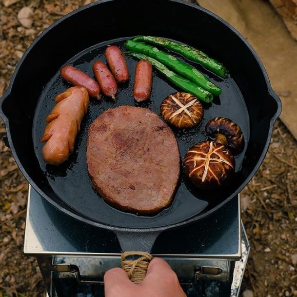 NEW DEALS Wajan Besi Cor - Cast Iron Skillet - Steak Griller - Panci Besi Cor