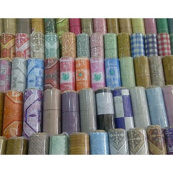 Grosir Karpet 1ROLL Kualitas Bagus Three Horses Karpet Plastik Lantai Tutup Taplak Meja Harga Murah