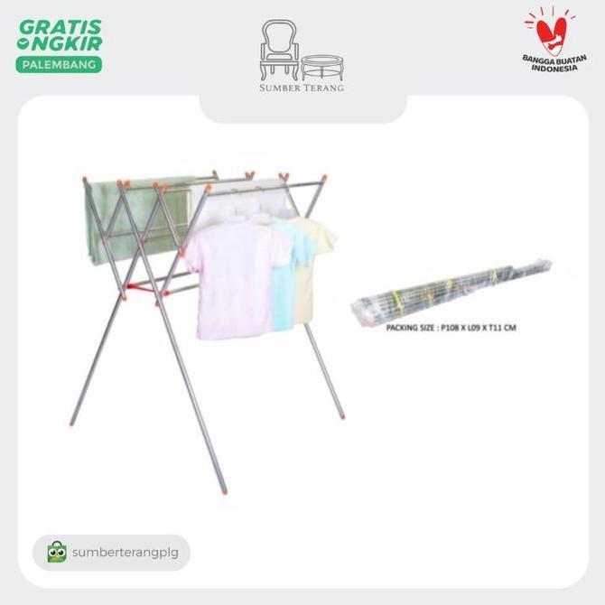 Jemuran Stainless Steel Kecil Jemuran Handuk Rak Jemuran Baju Murah KAR