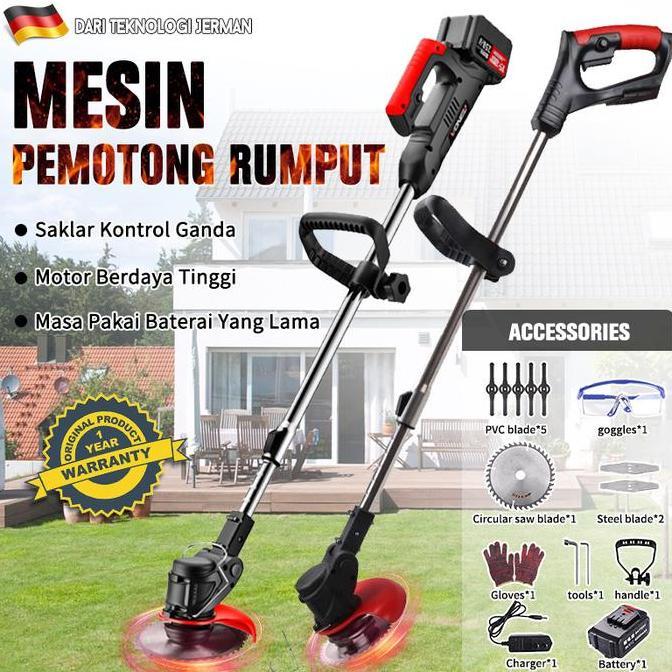 Mesin potong rumput 36V/48V Mesin Pemotong Rumput mesin rumput baterai