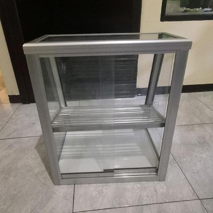 etalase chiken  etalase meja dan gorengan cocok buat jualan Aluminium BS