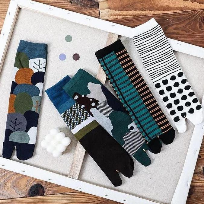 Kaos Kaki Pria Jari Jempol /Kaus Kaki Pria Katun/Kaos Kaki Jari Jempol LM