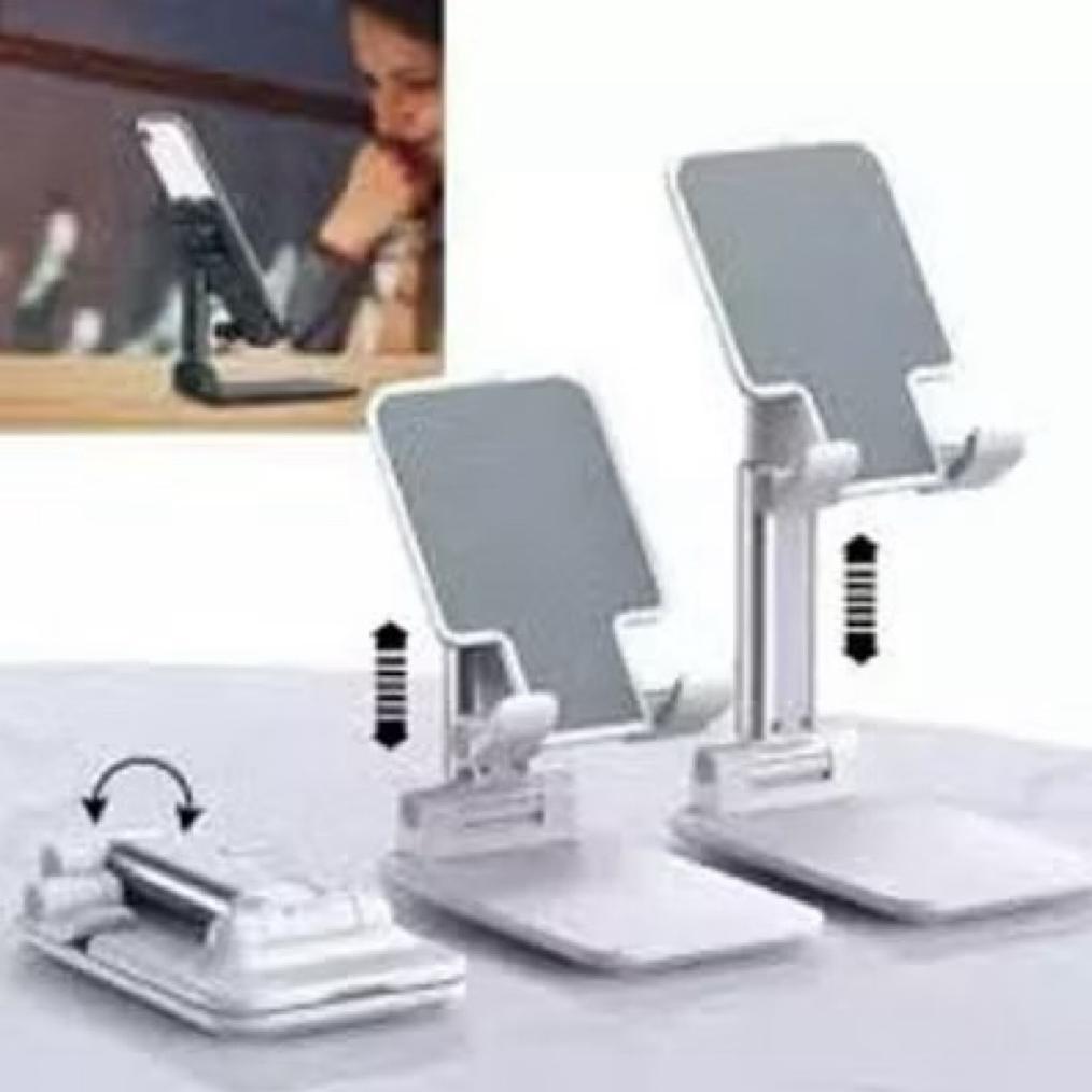 DY Phone Holder Foldable Stand Holder HP Lipat Folding Universal Dudukan Penahan Handphone Meja terb